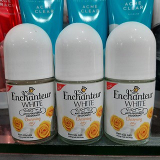 Lăn Khử Mùi Trắng Da Kem Sữa Tươi Enchanteur Charming 25ml