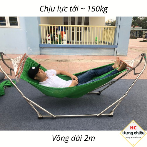 Lưới võng xếp cao cấp , Lưới võng người lớn LOẠI TO DÀY DẶN 2 LỚP