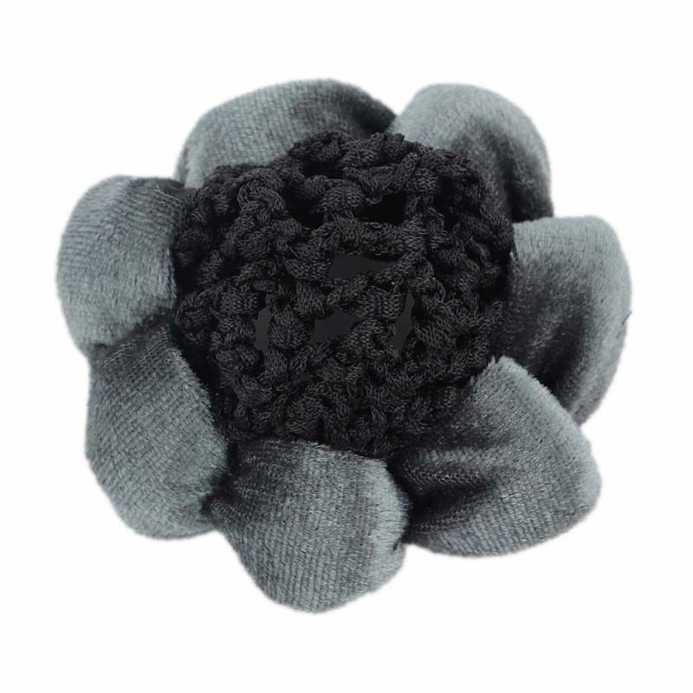 Lưới búi tóc phối nhung co giãn thời trang cho nữ