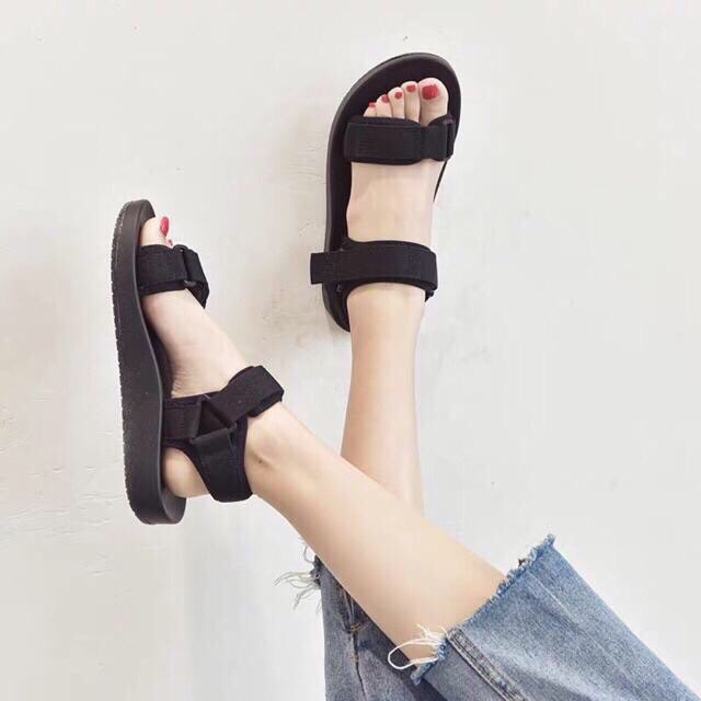 Sandal quai hậu nữ