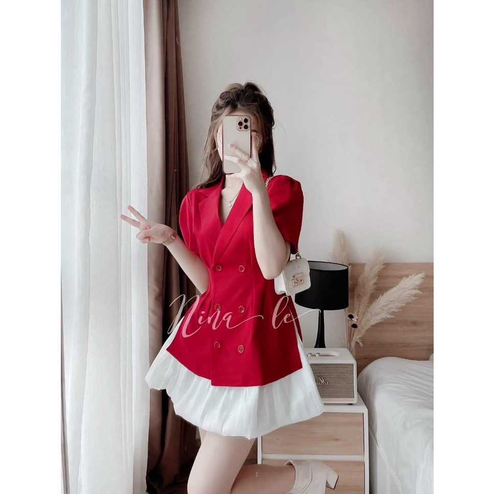 Đầm Đỏ, Váy Nhung Màu Đỏ Mặc Tết, Kiểu Phối Ren Cổ Tiểu Thư Cực Xinh, Hàng Đẹp, Kiểu Dáng Nữ Tính | BigBuy360 - bigbuy360.vn