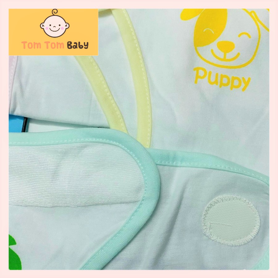 COMBO 10 Tã vải, tã dán sơ sinh JOU | Size 1,2,3 cho bé sơ sinh -9kg | chất vải cotton 100% cao cấp mềm, mịn, thoáng mát