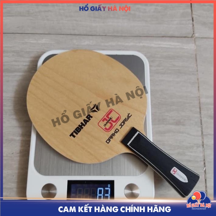 Cốt Vợt TIBHAR DARKO JORGIC CARBON 5 Lớp Gỗ 2 Lớp Sợi Nhân Tạo Đạt Sát Lõi