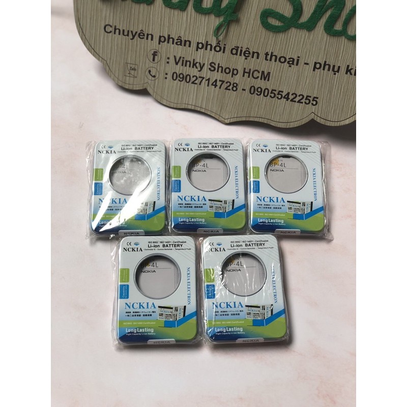 Pin 4L xài cho điện thoại Nokia E71 E72 E63 loại tốt Bảo hành 1 tháng