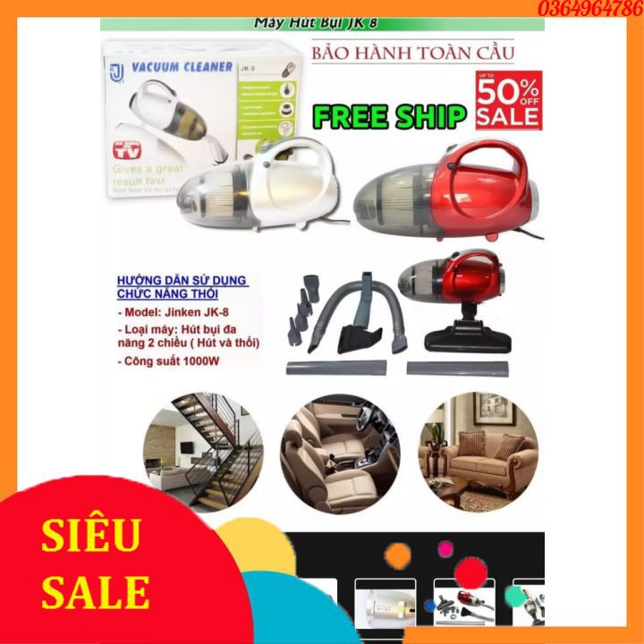 Máy Hút Bụi Mini Cầm Tay 2 Chiều JK-8 1.000W | BigBuy360 - bigbuy360.vn
