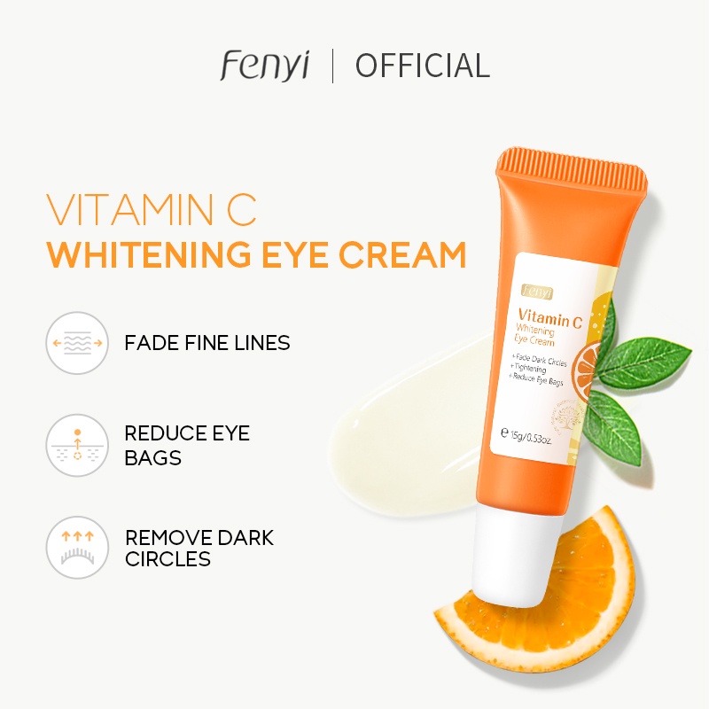 Kem Dưỡng Da Mắt Fenyi Chứa Vitamin C Làm Trắng Xóa Mờ Quầng Thâm / Bọng Mắt