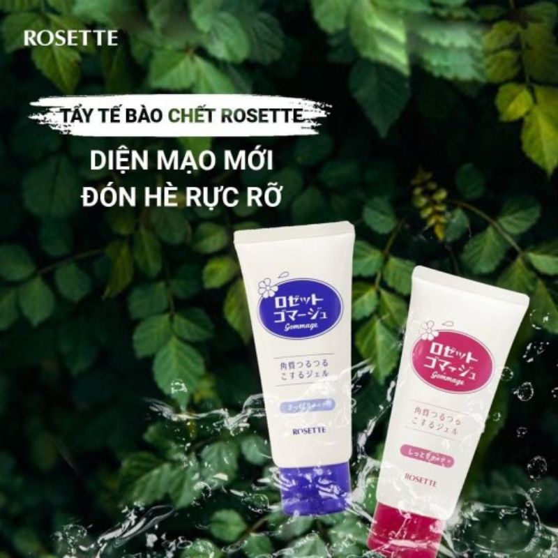 Tẩy Da Chết Rosette Peeling Gel - Gel Tẩy Tế Bào Chết Mặt Rosette Cho Da Dầu Mụn Khô Nhật Bản