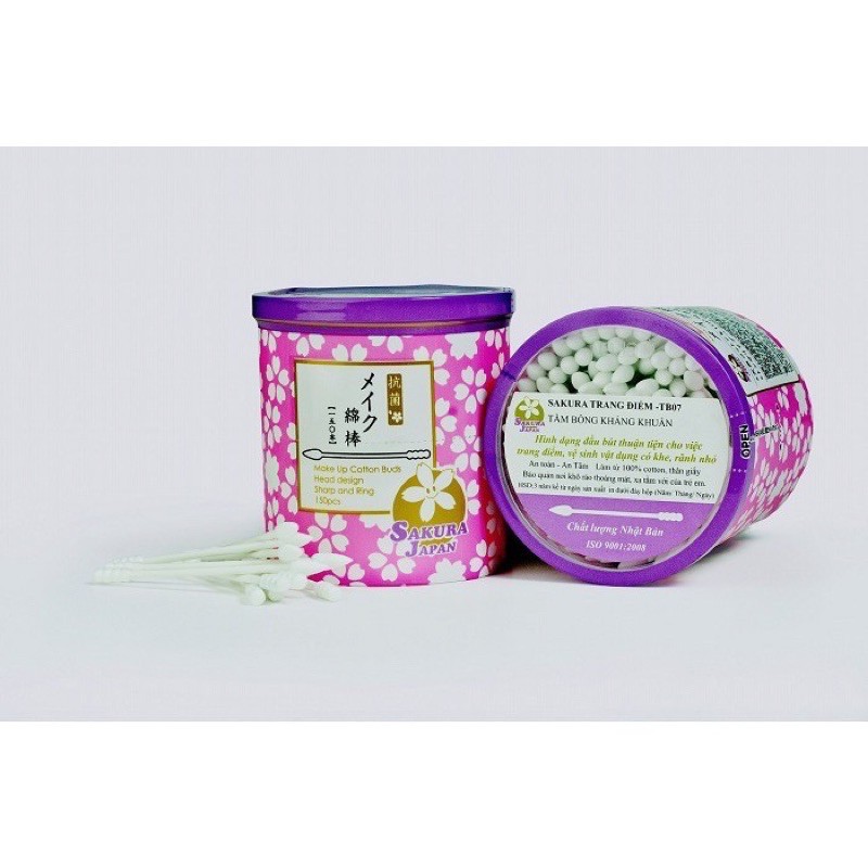 Bông ngoáy tai Sakura Nhật Siêu An Toàn