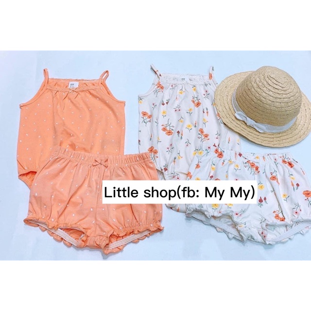 Set áo body + quần Hm cho bé gái