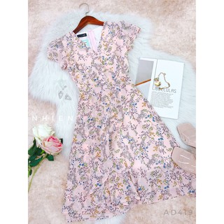 Đầm Hoa Nhí Nhien vintage