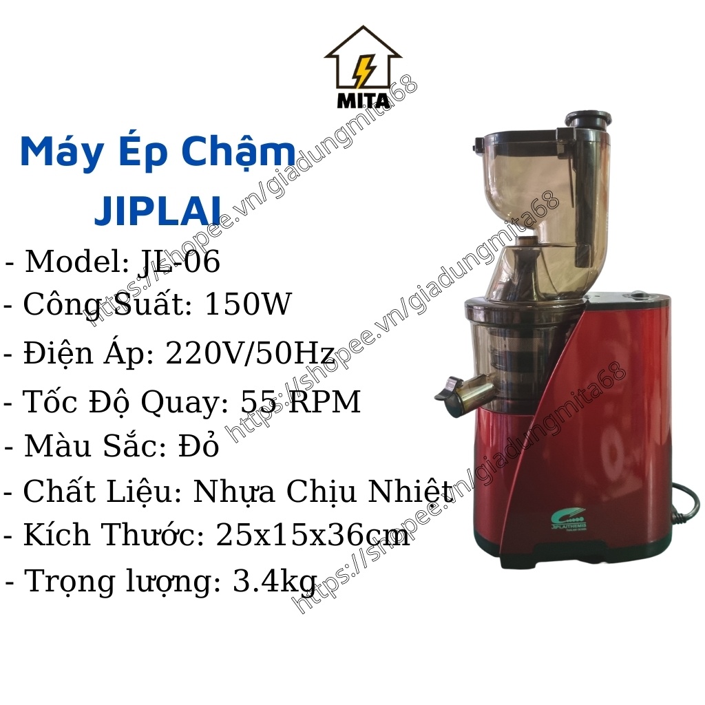 Máy Ép Chậm JIPLAI - JL06 - JL07 - MITA