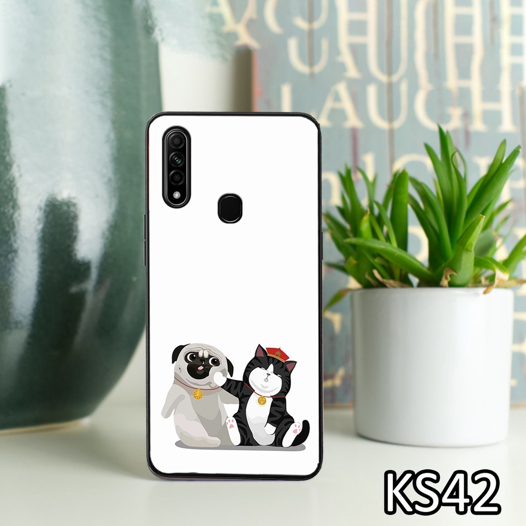 [SIÊU ƯU ĐÃI] Ốp lưng Oppo A8/A31/A91-2020 in hình chú MÈO BÉO siêu đẹp, độc, lạ_KINGSTORE.HN_Ốp lưng điện thoại