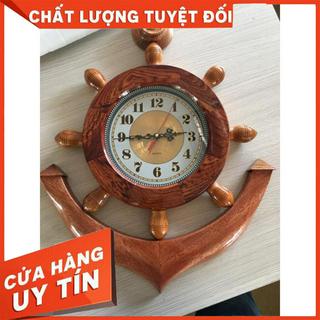 ĐỒNG HỒ mỏ neo gỗ cẩm cao 60cm hàng cao cấp Nội Thất