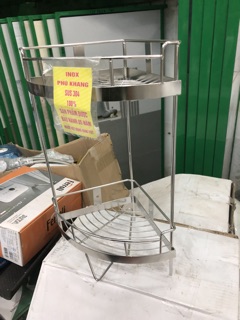 Kệ góc Inox Sus304