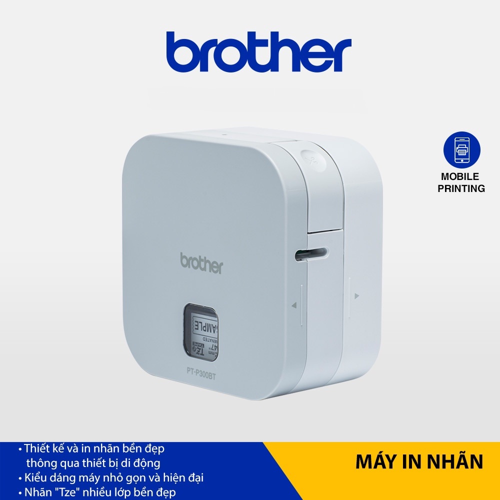 Máy in nhãn Brother PT-P300BT