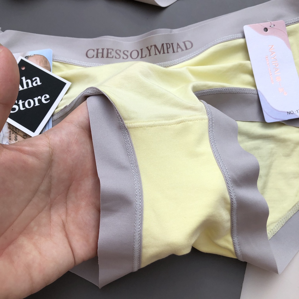 Quần lót nữ thun lạnh viền su mát mịn như da em bé YiOn Underwear QS06
