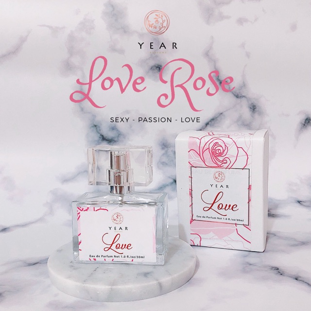 YEAR LOVE PERFUME EDP 30ml - Hương hoa hồng quyến rũ