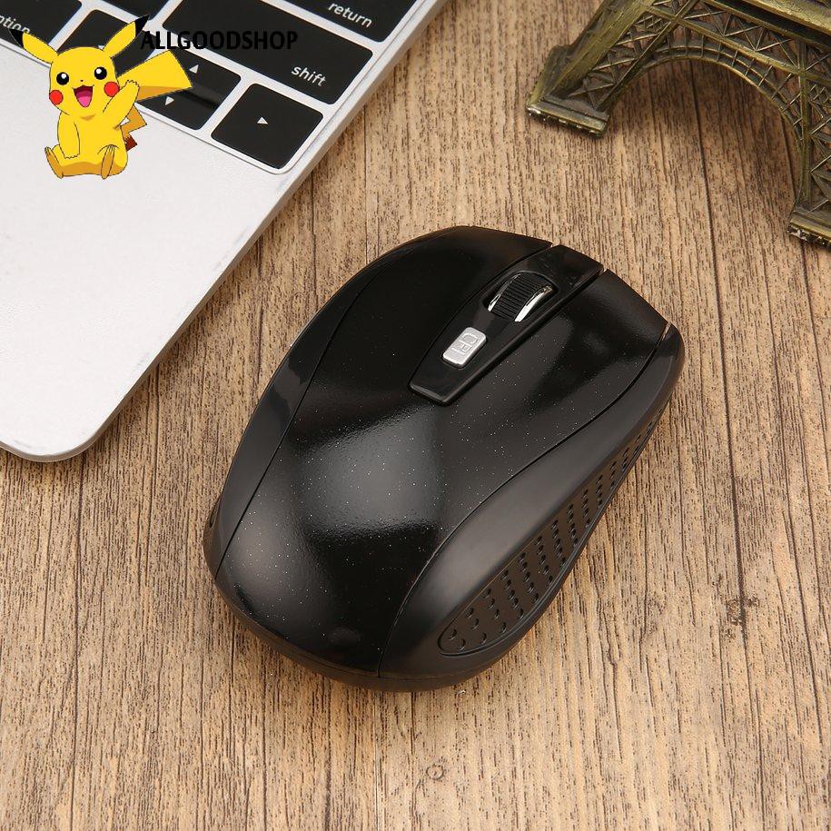Chuột không dây đen-2.4GHz Portable Optical Gaming Mouse