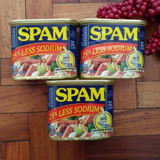 Thịt hộp SPAM 25% Less Sodium
