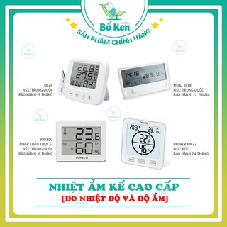 Shop Bố Ken - Nhiệt Ẩm Kế Phòng Ngủ Cho Bé [Đa Chức Năng/Nhỏ Gọn/Chính Xác/Bảo Hành 3 - 24 Tháng]