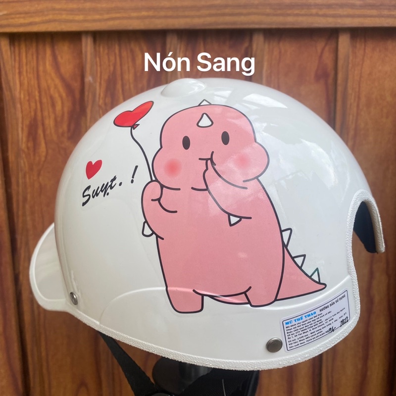 Nón kết bảo hiểm cho nữ hình siêu kute chính hãng CKC