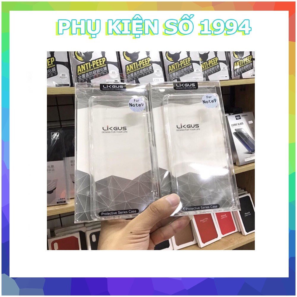 Ốp lưng Likgus Không Ố Vàng cho Samsung S8/S9/S10/S8+/S9+/Note8/Note9/note10/note10+/20/s20+/20ultra