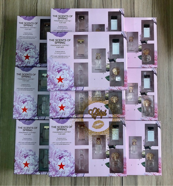Set Nước Hoa The Scents Of Spring Fragrance For Her