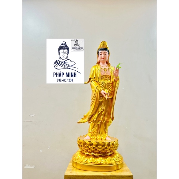 Tôn Tượng Tam Thánh Tây Phương 70cm
