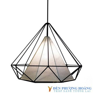 Đèn thả hình kim cương (chưa bóng)