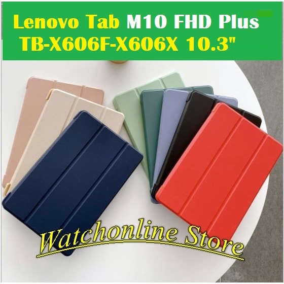 Bao da Lenovo Tab M10 FHD Plus M10 Plus TB-X606F X606X 2020 10.3 inch Nắp nam châm đóng mở tự động