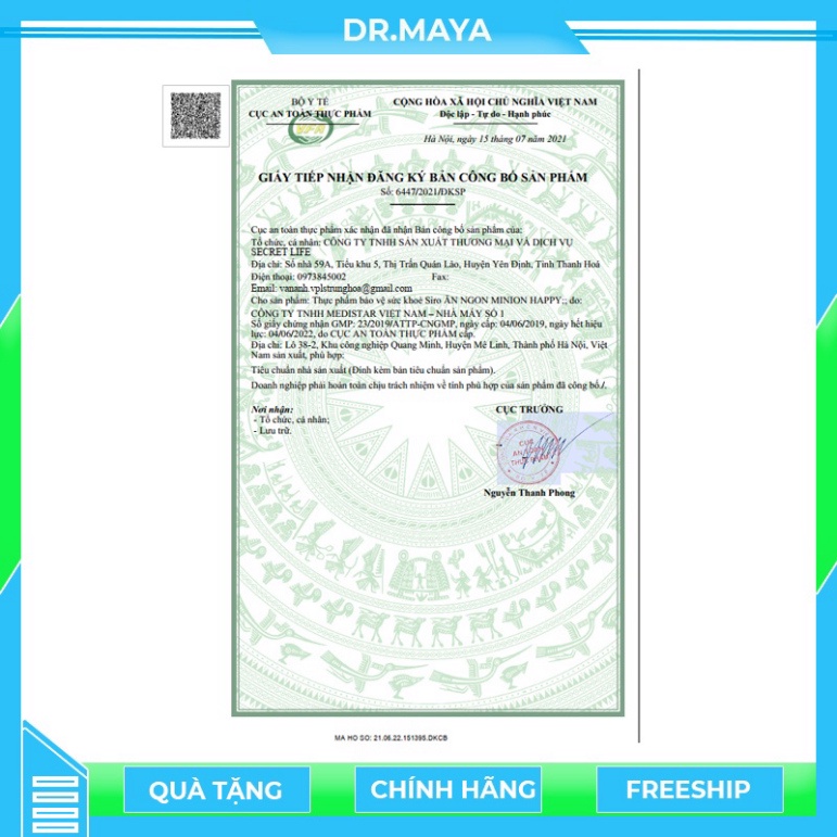 Siro ăn ngon MINION Happy 30 gói - 10ml/gói - Tốt nhất cho bé