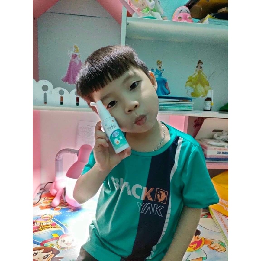 Combo 3 Hộp Kem Đánh Răng Dạng Xịt, Xịt Chống Sâu Răng Midkid, Diệt Vi khuẩn, ngăn ngừa mảng bám ố vàng, NUỐT ĐƯỢC