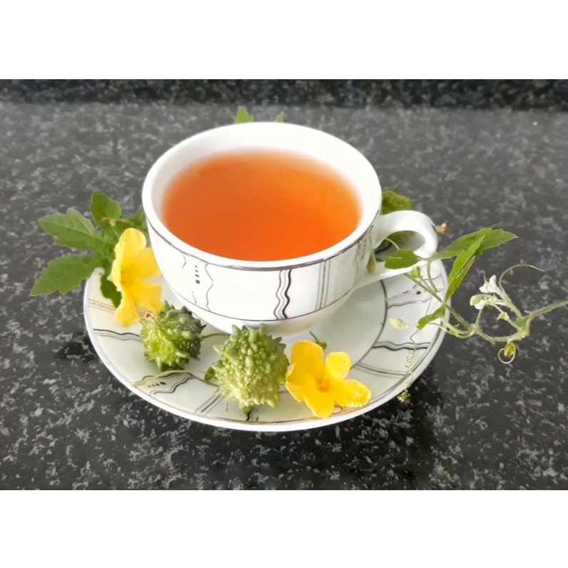 Trà khổ qua sấy khô, trà thảo mộc hỗ trợ người bị tiểu đường và giảm cân