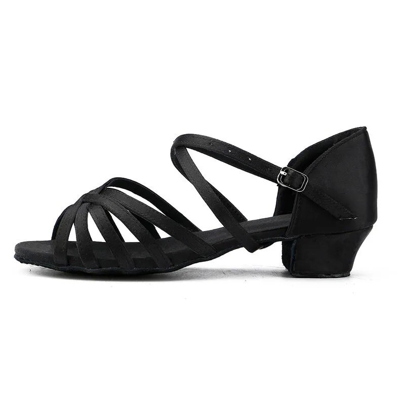 Giày khiêu vũ la tinh trẻ em cao cấp