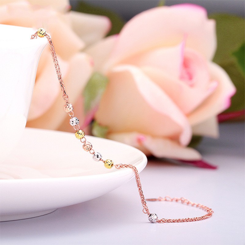 Vòng đeo tay kim loại kiểu dáng sang trọng phong cách Hàn Quốc dành cho nữ