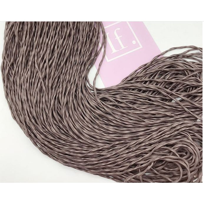 Bó 5-10nm dây thun mềm 2.5mm làm dây cột tóc kiểu xoắn