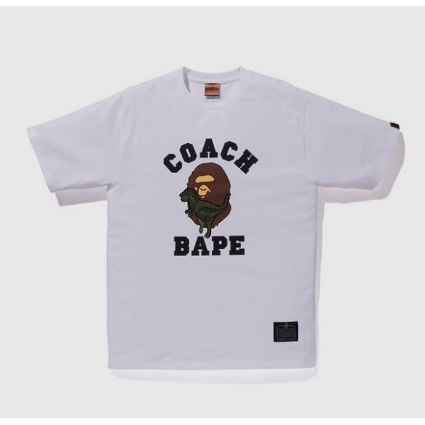 Áo thun BAPE cotton tay ngắn trẻ trung thời trang dành cho cả nam và nữ