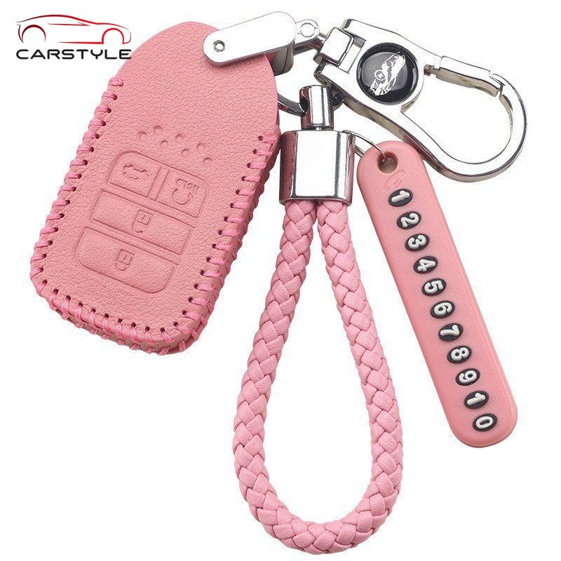 Bao da Honda City, Civic, CRV, HRV Bọc da chìa khoá