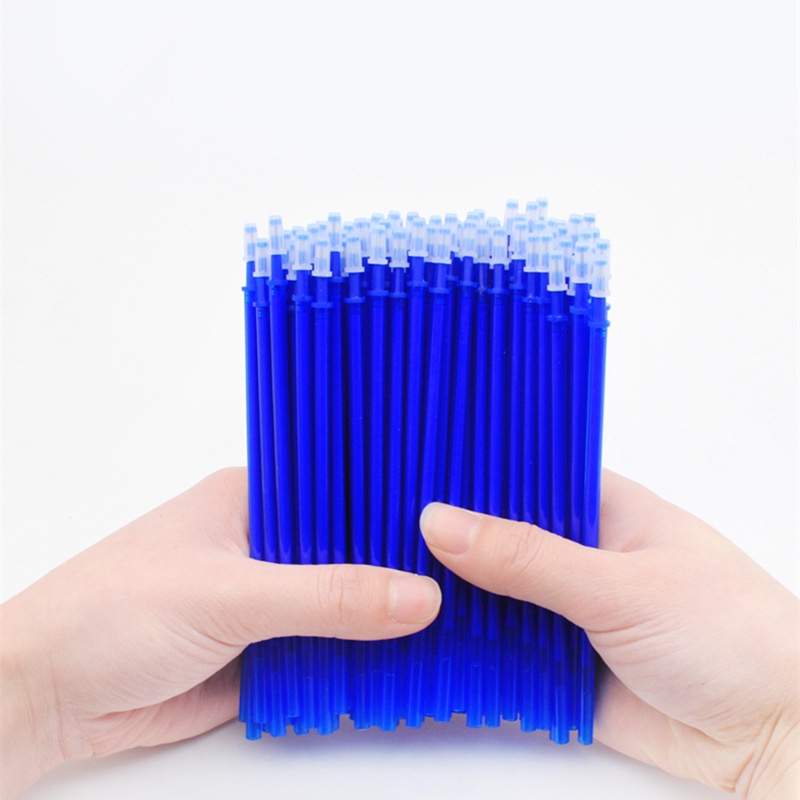 Combo 20 Ruột Bút Gel Xóa Được 13cm 0.5mm Màu Xanh Dương / Đen