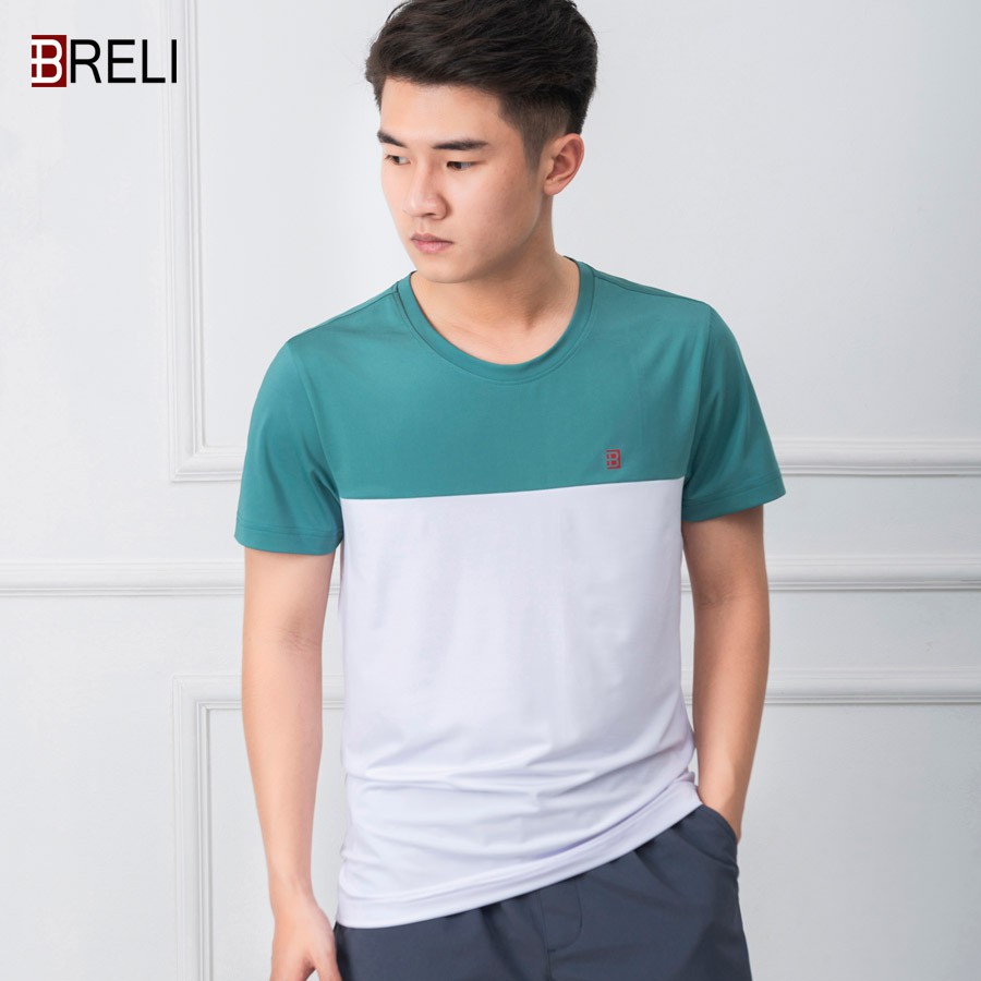 Áo thể thao nam cao cấp Breli - BAS2122-1-WHI