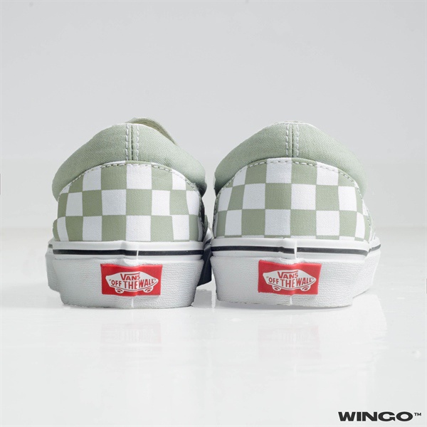 Vans Slip On Checkerboard Sage