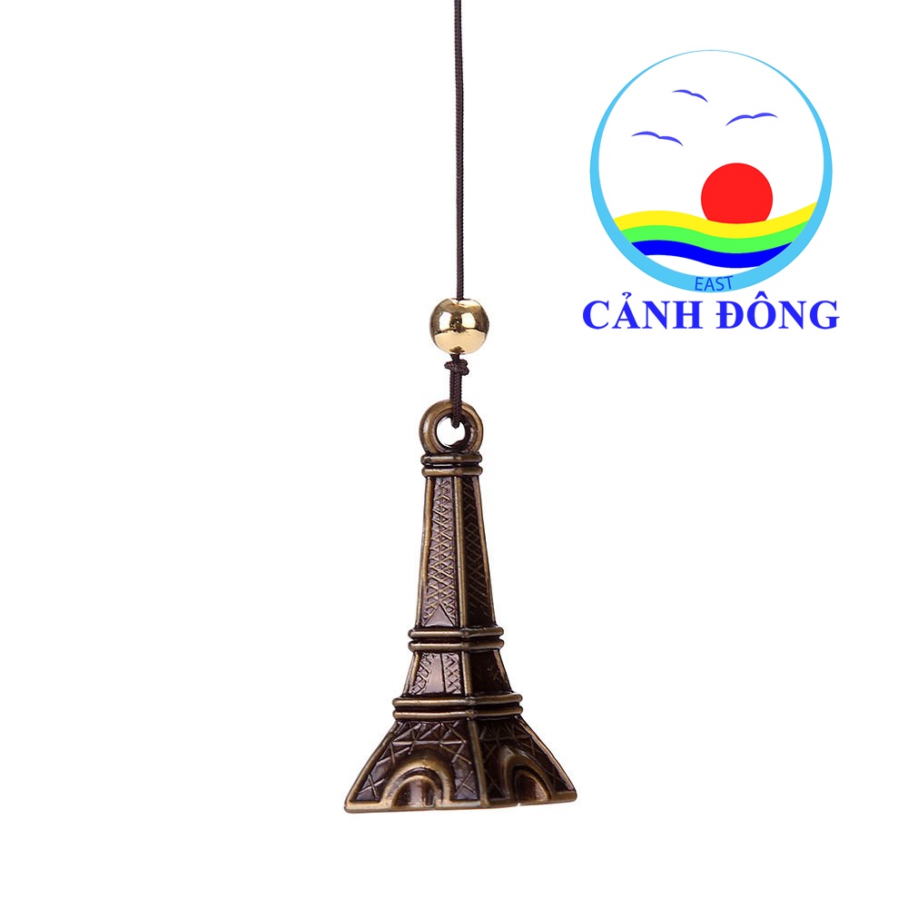 Chuông gió hình tháp eiffel nhẹ nhàng tinh tế trang trí nhà cửa