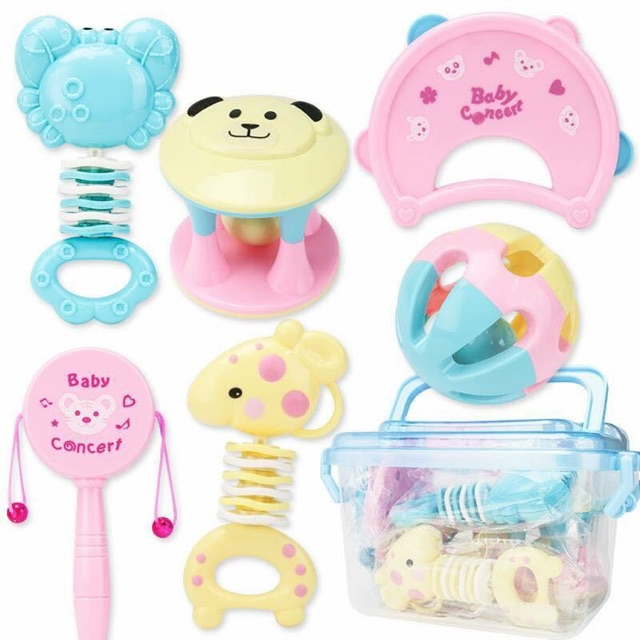 Bộ xúc xắc 6 món cho bé