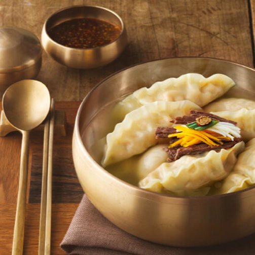 Bánh xếp mandu thịt và bắp Bibigo 350g