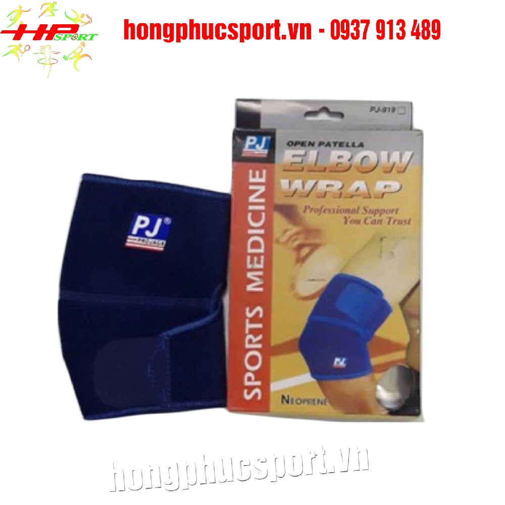 Bó khuỷu tay PJ919 loại dán, băng cùi trỏ PJ 919 cao cấp