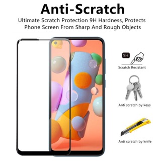 [Mã ELFLASH3 hoàn 10K xu đơn 20K] Kính cường lực Samsung Galaxy A21S full keo hàng chuẩn loại 1