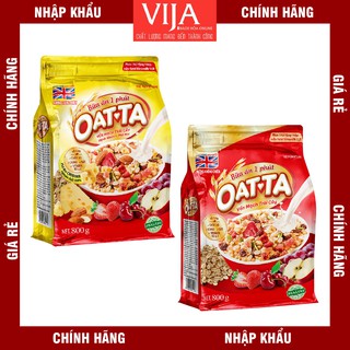 [800g] Yến mạch trái cây hạnh nhân, phô mai OAT - TA