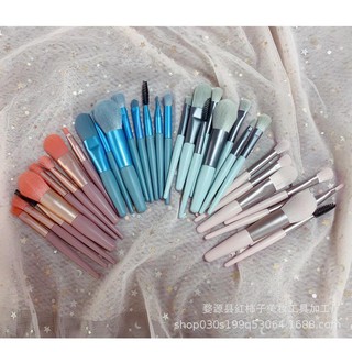 Set 8 Cọ Mini Trang Điểm Makeup Kèm Túi Zip