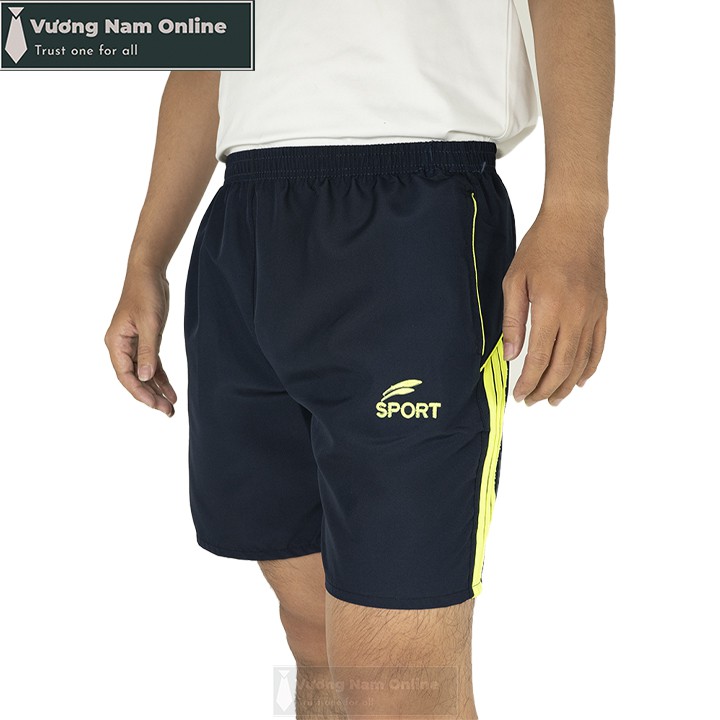 QUẦN ĐÙI NAM MẶC NHÀ, MẶC NGỦ CHẤT VẢI POLYESTER CHIỀU DÀI 40CM CHO NGƯỜI DƯỚI 70KG | BigBuy360 - bigbuy360.vn