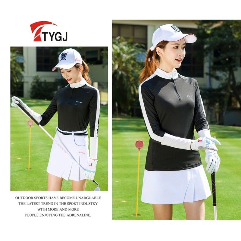 Áo Thun Dài Tay Chơi Golf Thời Trang Cho Nữ